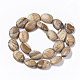 Chapelets de perles en jaspe avec images naturelles G-S359-004-2