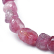 Natural Mixed Gemstone Bead Stretch Bracelets BJEW-K213-M03-4