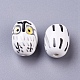 Handmade Porcelain Beads X-PORC-S449-06-2