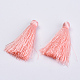 Décorations de pendentif pompon en polyester FIND-S260-D09-2