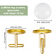 Набор для самостоятельного изготовления запонок в форме купола DIY-HY0001-79-2