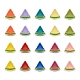 Craftdady 100шт 10 цвета прозрачные эмалевые акриловые бусины TACR-CD0001-10-1