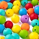 7 colori perline in silicone ecologico per uso alimentare SIL-LS0001-02A-4