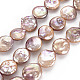 Chapelets de perles en Keshi naturel PEAR-S018-03E-2