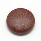 Imitation Leather Covered Cabochons WOVE-S084-06B-2