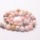 Round Natural Pink Opal Beads Strands G-K071-10mm-2