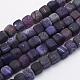 Natural Agate Beads Strands G-G705-10mm-12-1