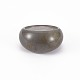 樹脂フィンガー指輪  グリッターパウダー付き  濃いグレー  usサイズ6（16.5mm） RJEW-N033-007-B01-2