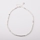 Gemstone Beaded Necklaces NJEW-JN00903-02-2