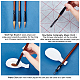 PandaHall Elite 1Pc Chinese Calligraphy Brush Water Writing Magic Cloth Roll AJEW-PH0004-91-4