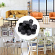 GORGECRAFT 14PCS Black Chair Leg Caps Anti Noise Rubber Chairs Legs Floor Protectors Round Furniture Leg Feet Protection Cover Protect for Floors Couch Bar Stool Dressers (41MM Inner Diameter) AJEW-GF0005-97B-7