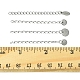 12 шт. 4 стиля удлинитель цепи из нержавеющей стали 304 FIND-FS0002-96B-5