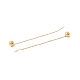 Long Chain with Round Ball Dangle Stud Earrings EJEW-A067-13G-3