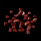 Natürliche rote Jaspis Chip Perlen G-M364-11B-1