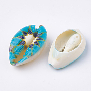 Набивные бусины из раковин каури SHEL-S274-27G