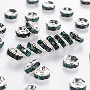 Латунь марки А горный хрусталь Spacer бисер RSB037NF-12