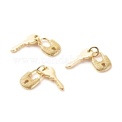 Латунные подвески KK-P208-03G-RS