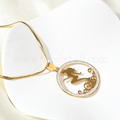 Кольцо из нержавеющей стали 201 с кристаллами и стразами NJEW-P327-02G