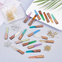 DIY-Set zur Herstellung von trapezförmigen Ohrringen&nbsp;DIY-OC0005-67