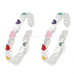 925 стерлингов серебряные кольца RJEW-D315-02S