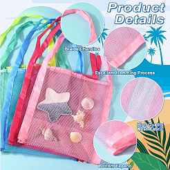 Borsa tote riutilizzabile in rete di nylon&nbsp;FB-FZCDB8F-01E