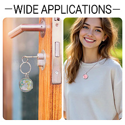 Оправы для подвесок из нержавеющей стали 304 в виде кабошонов&nbsp;STAS-TA0001-47B