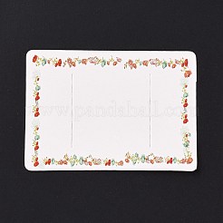 Rechteckige Papier-Haarspangen-Anzeigekarten&nbsp;LS-DIY-B061-02C