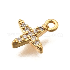 Латунные микро проложить кубического циркония подвески&nbsp;KK-B152-27B-G