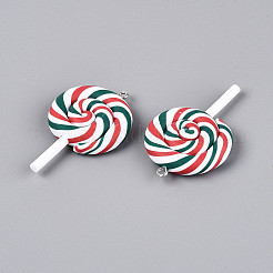 Полимерной глины ручной работы подвески CLAY-N013-30B-02