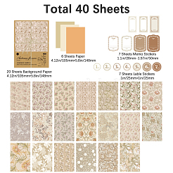 Наборы бумаги для вырезок&nbsp;AJEW-WH20004-15A