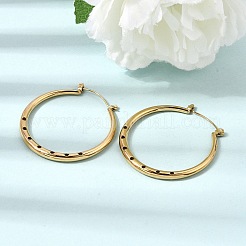 Creolen aus 304er Edelstahl für Damen&nbsp;SA-CBA37BC-24G