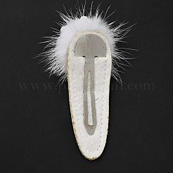 Рождественская снежинка блестящая ткань Гретель с заколками для волос из искусственной кожи PHAR-G006-06P