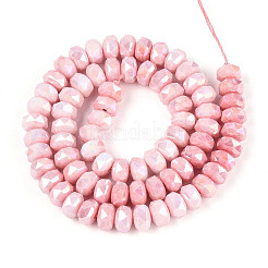 Антикоррозийные гальванические стеклянные бусины&nbsp;GLAA-T025-8mm-11H