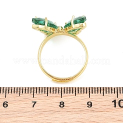 Anillos de dedo latón micropavé circonio cúbico&nbsp;GL-CBA65A8-01G-13