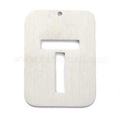 Pendentifs en acier inoxydable 304 anti-ternissement&nbsp;STAS-K216-49T-P