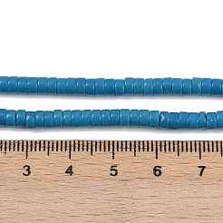 Синтетических нитей бирюзовые бусы G-H230-85