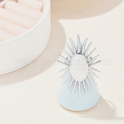 Кольца-манжеты Sun Open из нержавеющей стали 304 с защитой от потускнения RJEW-M047-02P