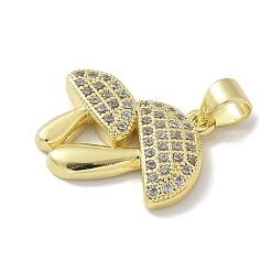 Латунные микро проложить кубического циркония подвески&nbsp;KK-M300-27G-02