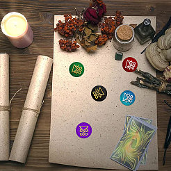 Набор сургучной печати AJEW-WH0208-762