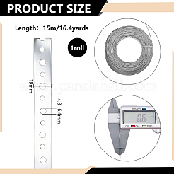 15 m Eisenblechrolle&nbsp;DIY-WH0622-579