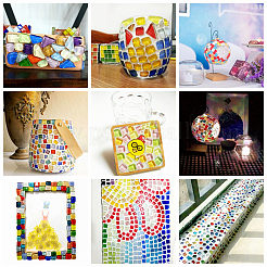 Кабошоны из стекла GLAA-FH0001-06