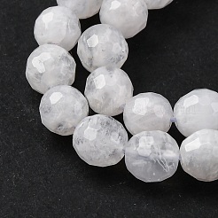 Бусины из натурального радужного лунного камня&nbsp;G-J403-04B-6mm