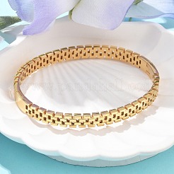 Браслеты для часов из нержавеющей стали 304 для женщин&nbsp;BJEW-Z092-03G