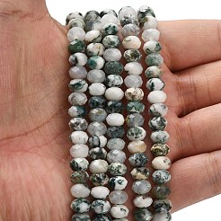 Натурального дерева агат бисер нитей G-Z111-A46