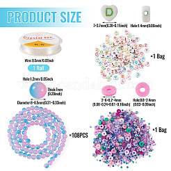 Kits para hacer collares y pulseras de diy&nbsp;DIY-TAC0032-18G