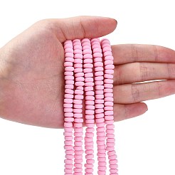 Chapelets de perle en pâte polymère manuel&nbsp;CLAY-N008-008F