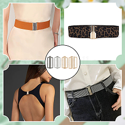 9 шт. 3-х цветные пряжки из сплава для купальников&nbsp;FIND-BC0014-48B