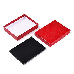 Шкатулки для драгоценностей из фактурного картона с ромбами&nbsp;CBOX-T006-01D