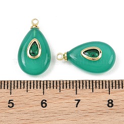 Pendentifs teints en jade blanc naturel&nbsp;GG-CBA4154-03G-01
