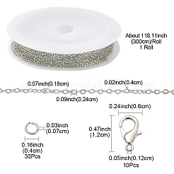 Набор для изготовления браслета-цепочки своими руками DIY-YW0007-05P